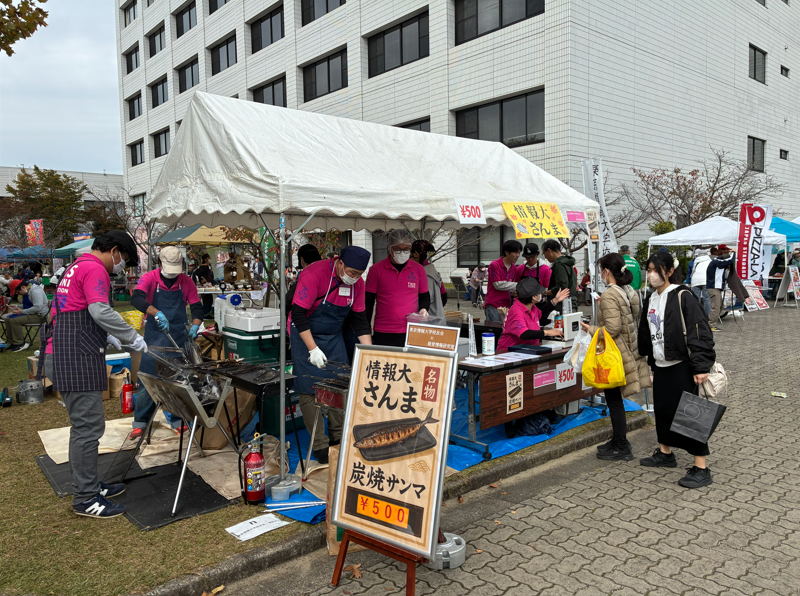 若葉区民まつりでの販売の様子