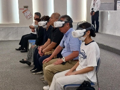 VRゴーグル体験