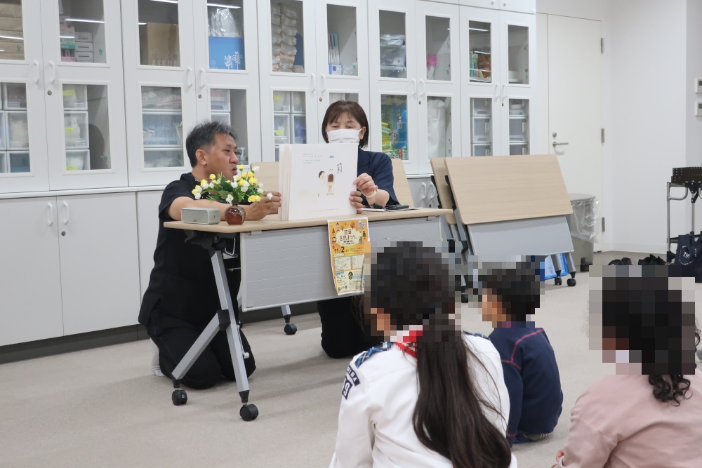 紙芝居「心臓の働き」